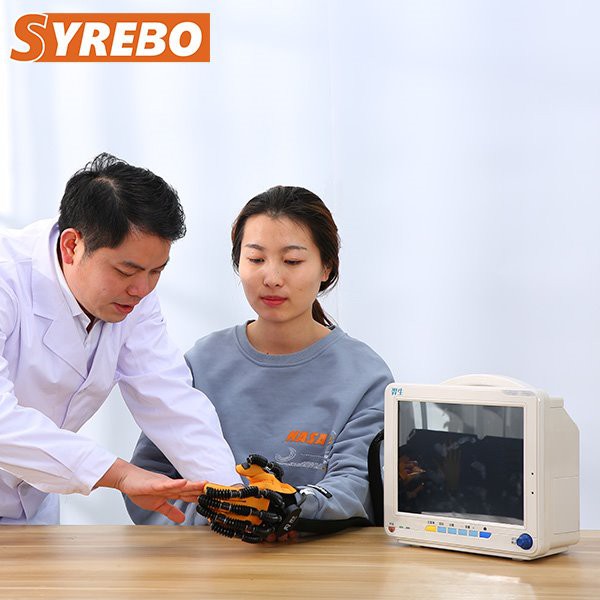 ถุงมือลมแบบอ่อน Syrebo สำหรับการฟื้นฟูมือ SY-HR06E